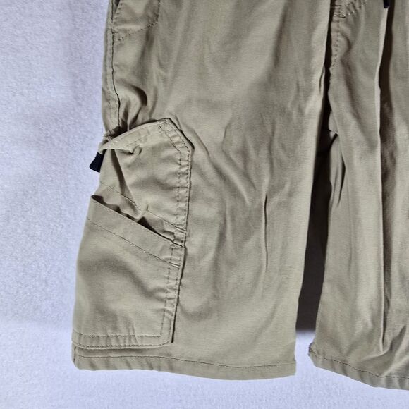 Wrangler Quick Dry Tech Cargo Shorts - Boys S (6/7) Tan Grey - Picture 4 of 12